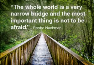 Mental illness can make the narrow bridge of life feel even more narrow.