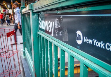 On the Subway in NYC