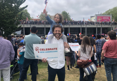Celebrating New Americans on the Fourth of July