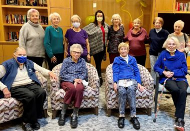 Bingo, Bears, and a Blanket: Mary Schwartz Summit Residents Put Their Values Into Action for JFS
